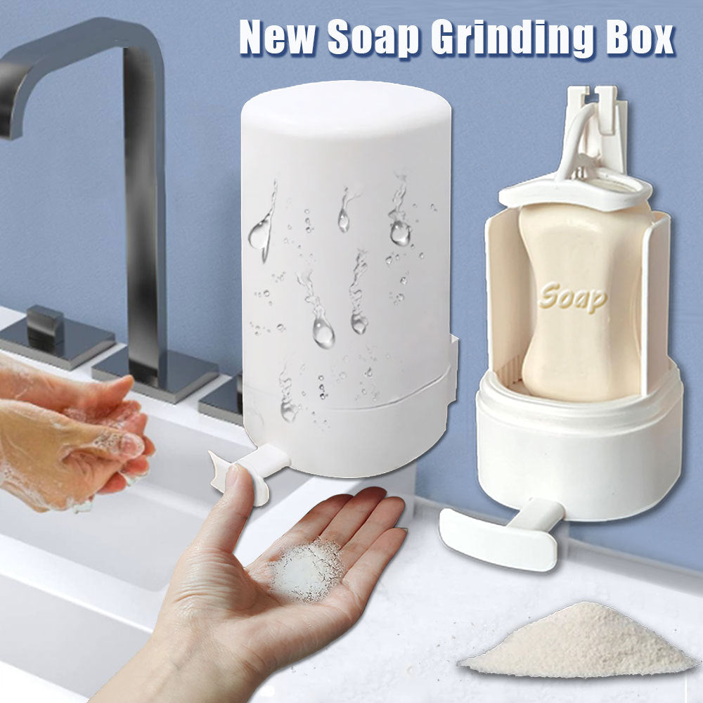 Wall-Mounted Soap Grinder Dispenser