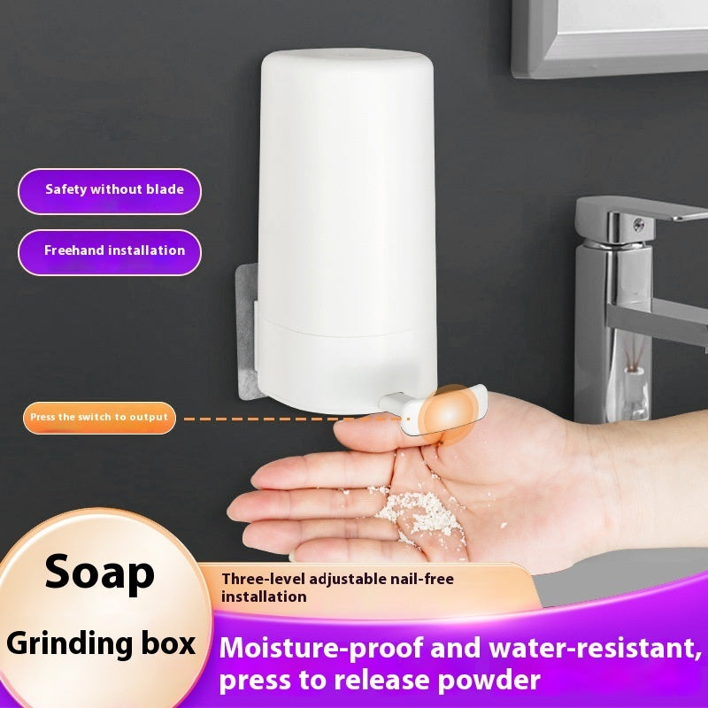 Wall-Mounted Soap Grinder Dispenser